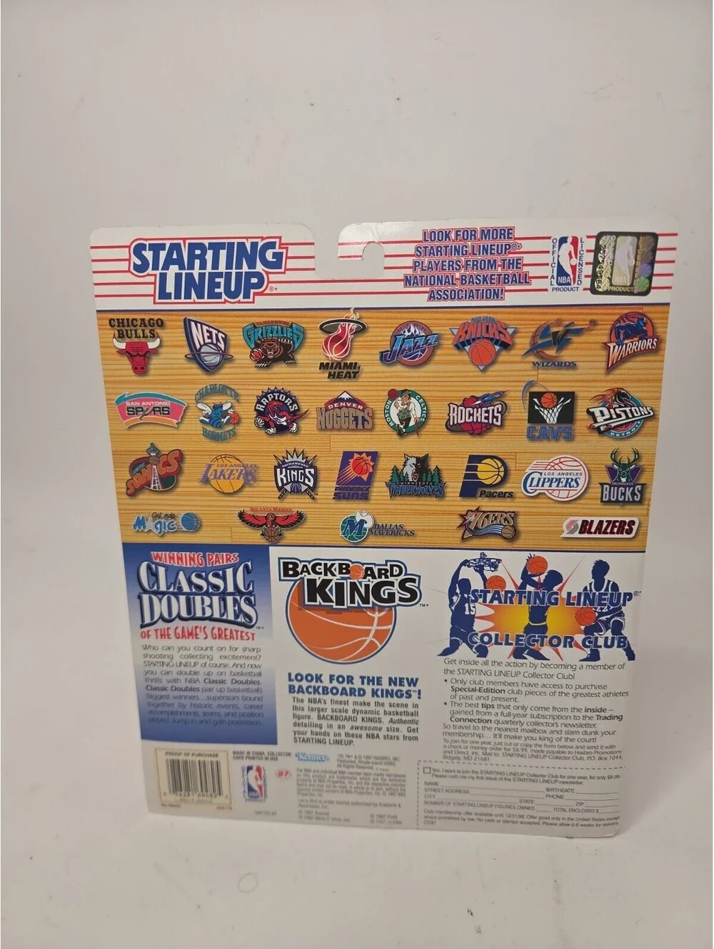 Kenner Starting Lineup Classic Doubles NBA Larry Bird Kevin McHale Celtics 1997